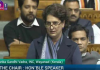 Priyanka Gandhi Vadra Makes Her First Speech in Lok Sabha