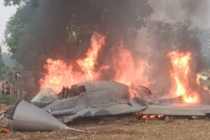 MiG-29 Fighter Jet Crashes Near Agra, Pilot Ejects Safely