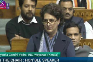 Priyanka Gandhi Vadra Makes Her First Speech in Lok Sabha