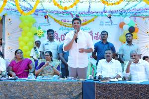 Union Minister Dr. Pemmachani Chandrashekhar Leads Parents-Teachers Meeting 