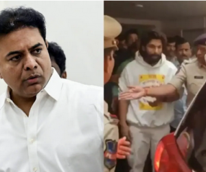 KTR Criticizes Allu Arjun's Arrest, Calls It an Overreaction